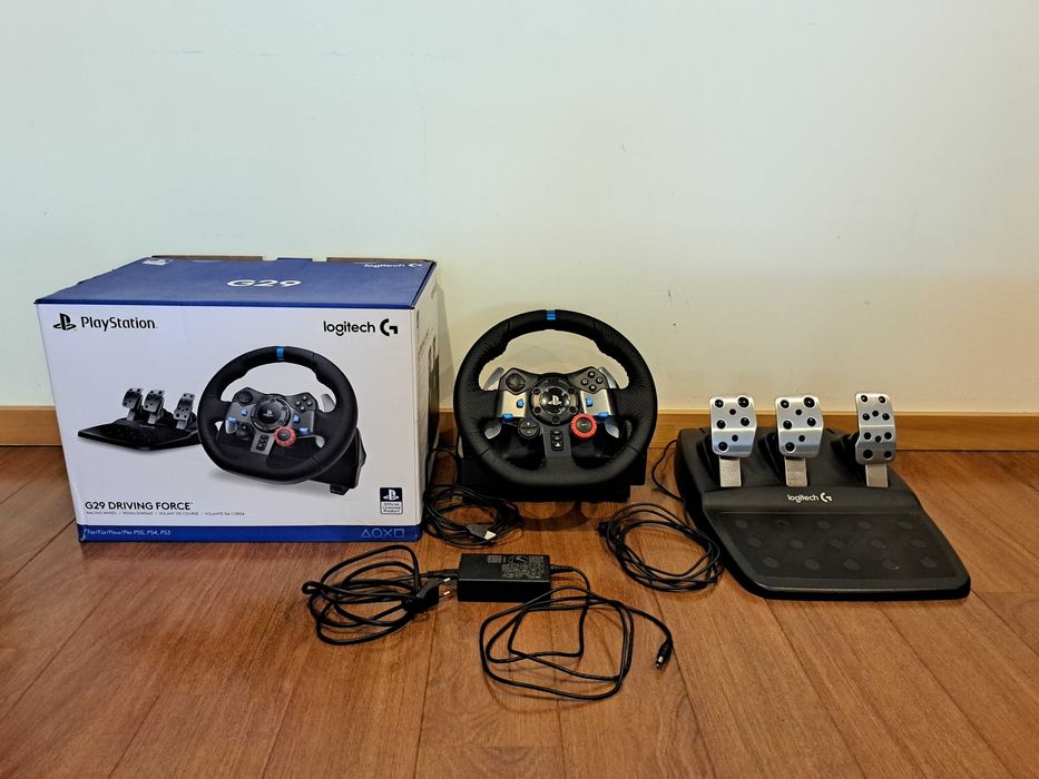Logitech G29 Driving Force | Excelente Estado | PS5 PS4 PC | Caixa Original