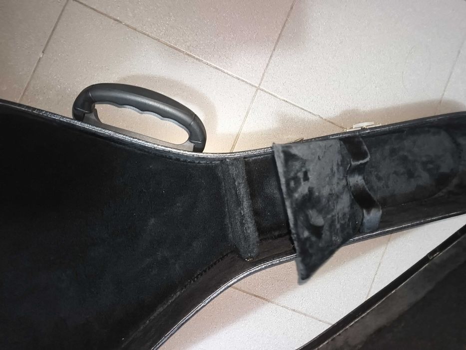 Estojo de guitarra portuguesa de fado.