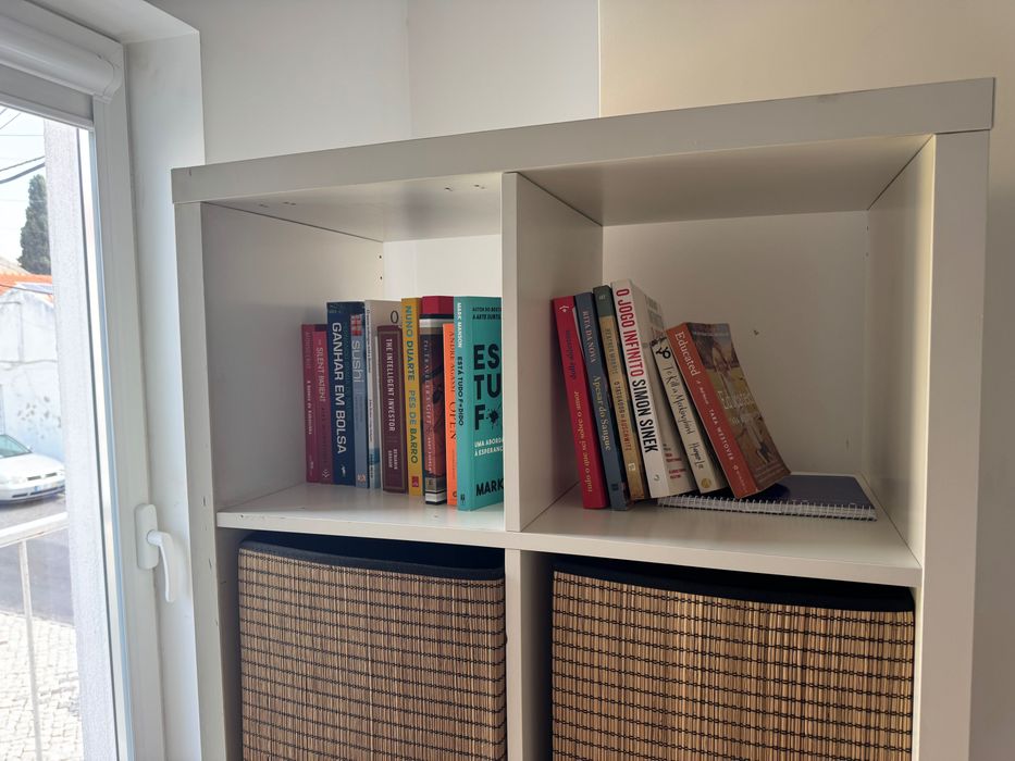 Estante branca ikea