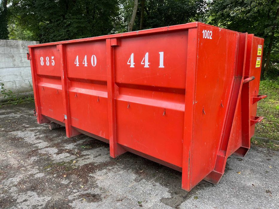 wynajem kontenerów na gruz odpady poremontowe wełna styropian