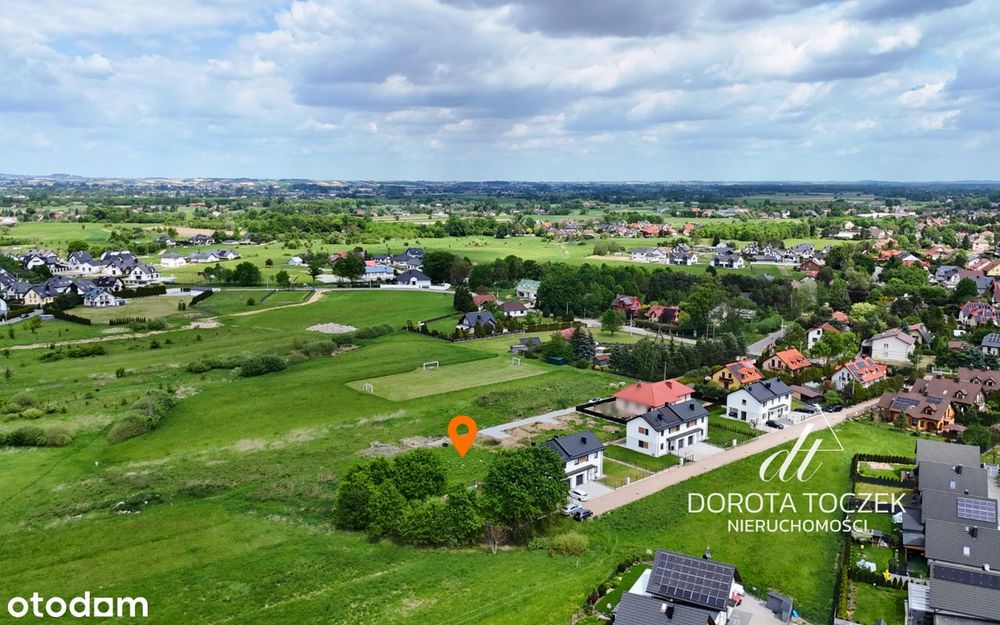 Działka budowlano-rolna | Niepołomice ul. Słoneczna | 1252 m²
