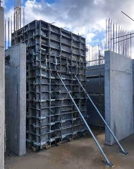 Wynajem szalunków ściennych