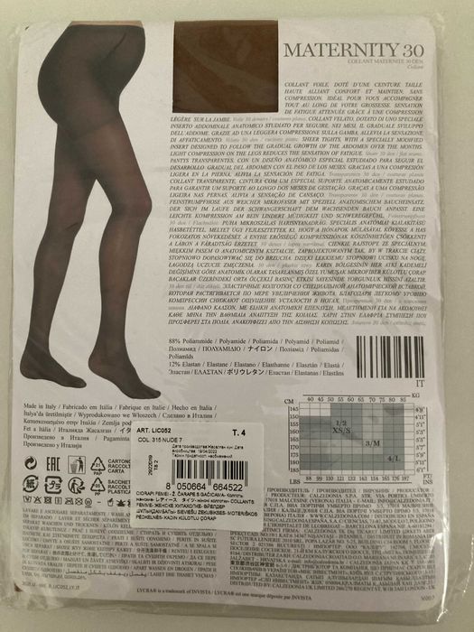 Collants Gravidez Calzedonia