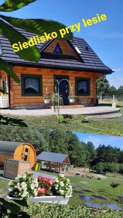 Domek do wynajęcia z sauną i z kominkiem I tyrolką