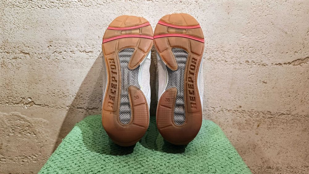 Damskie sneakersy ECCO RECEPTOR r.38 skóra stan bardzo dobry