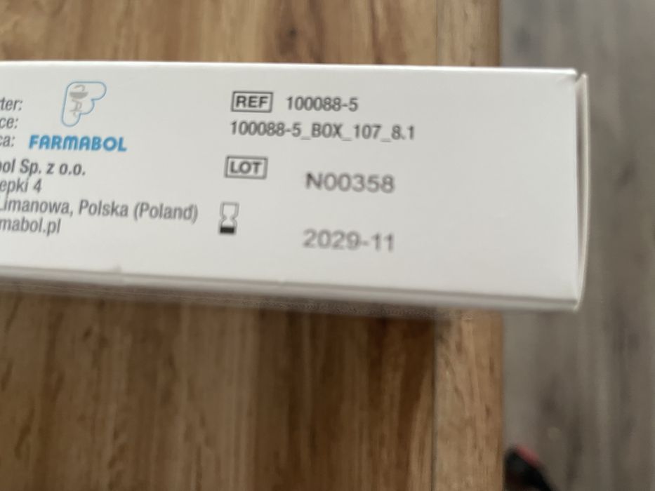 Test do samokontroli wycieku płód płodowych