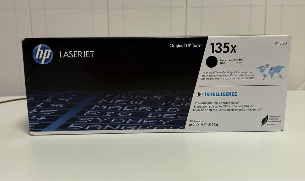 Toner Original HP 135X XL — 2400 páginas