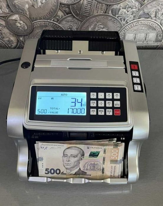 Машинка для счета денег Bill Counter AL 6600 A распознавание банкнот