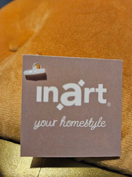 Pufa okrągła ochra