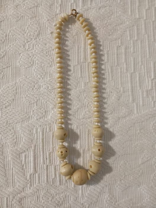 Бусы . Кость. Винтаж