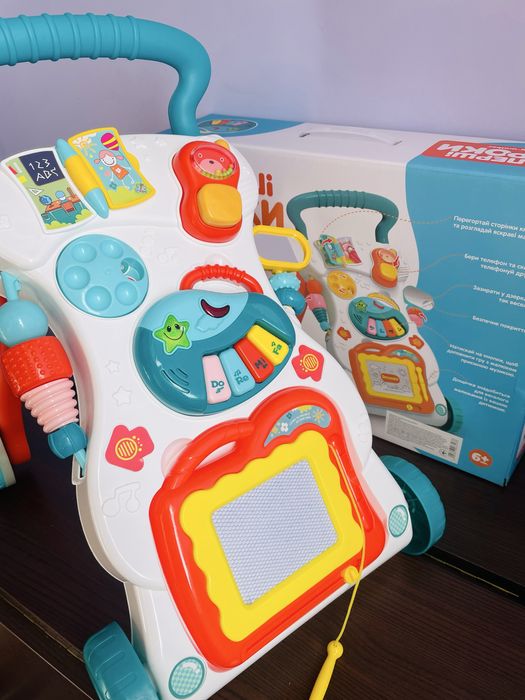 Ігровий центр Limo Toy дитячі ходунки «Перші кроки»