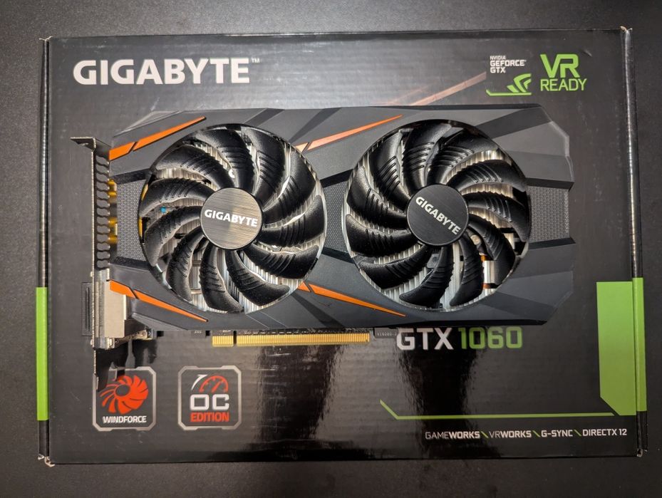 Karta graficzna Gigabyte GeForce GTX 1060 6GB