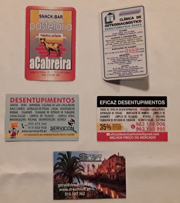 Calendários de bolso dos anos 2000