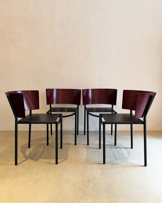 Conjunto Raríssimo de 4 Cadeiras “Lila Hunter” de Philippe Starck