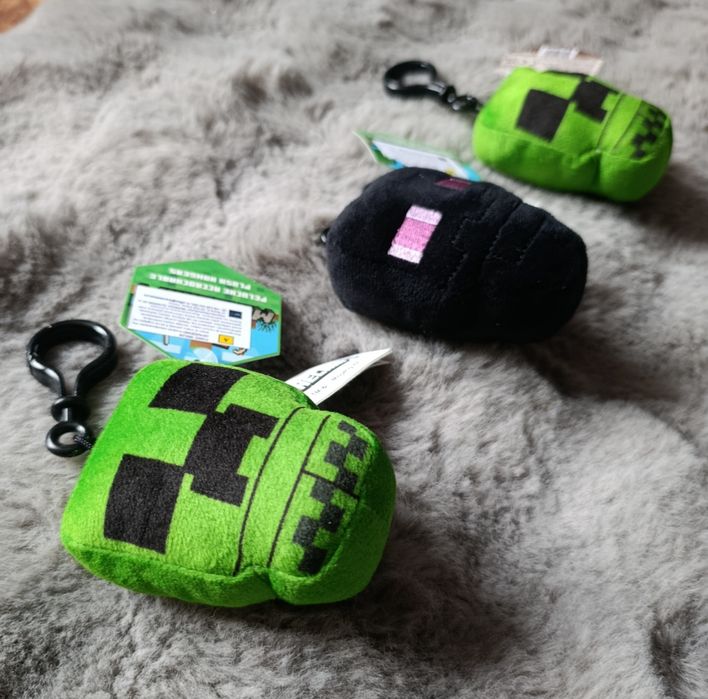 Minecraft breloczki- nowe org. Enderman