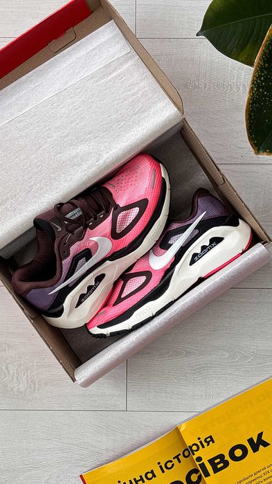 Кросівки Nike Structure Plus Pink Brown | кроси Найк Структуре Плюс рожевого кольору текстиль