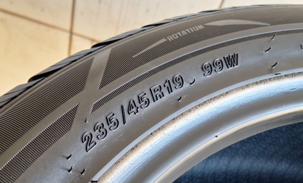 235/45R19 Gripmax Suregrip A/S 99W 2024r C/C/72dB 2 lata gwar. 330zł/s