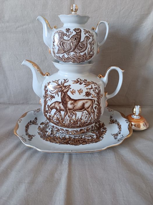 Чайный сервиз фарфоровый