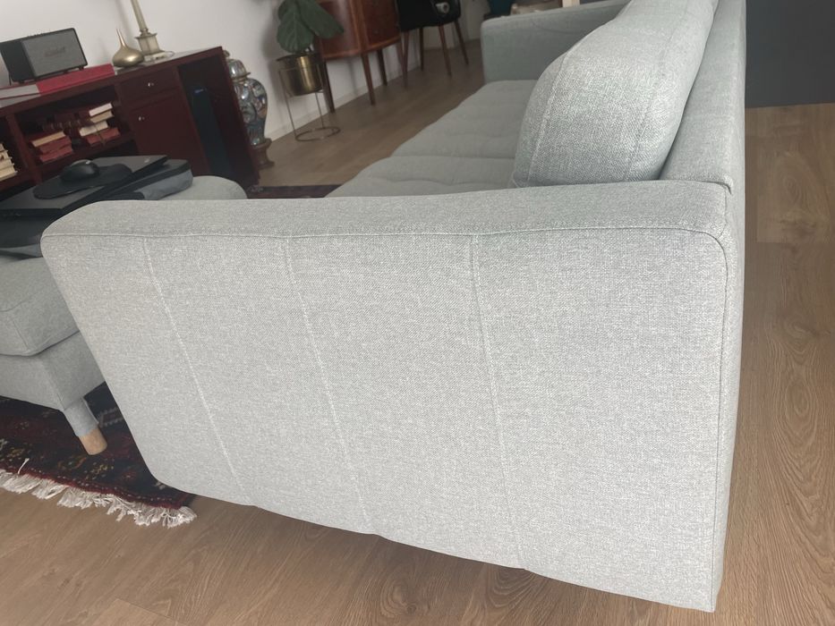 LANDSKRONA sofá de 3 lugares IKEA, Gunnared verde claro.