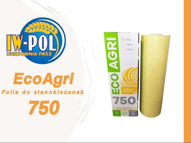 Folia do sianokiszonki EcoAgri żółta 750 - cena Brutto -