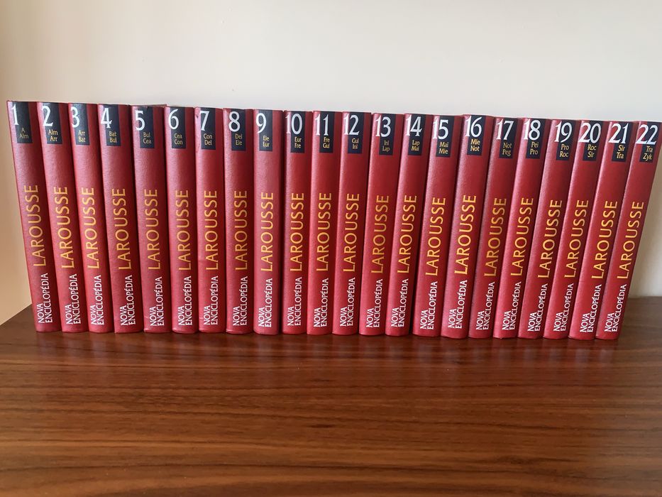 Nova enciclopédia LAROUSSE. 22 volumes ilustrados