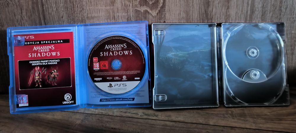 ‼️Assassin's Creed Shadows Ps5 Pl Special Edition Ps5 Pl + Steelbook ‼