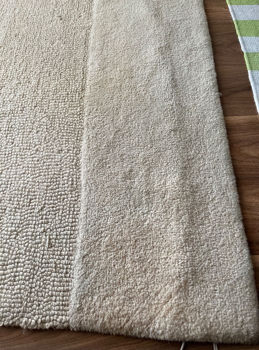 Carpete Branca em lã