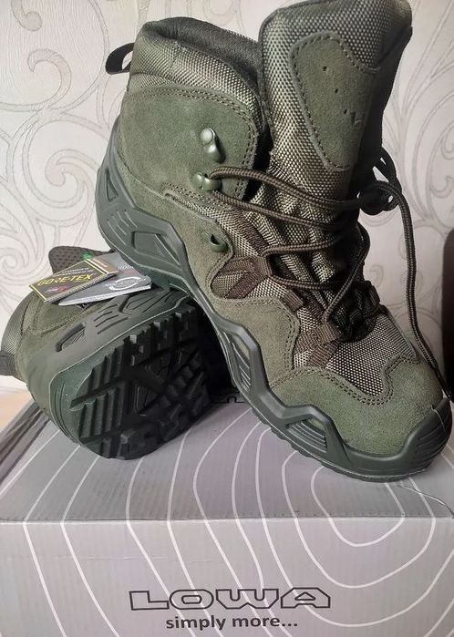 ‼️ Трекінгові черевики LOWA для військових з натуральноі замші