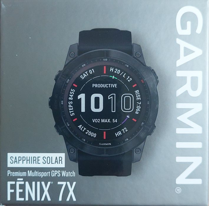 Garmin 7x sapphire solar