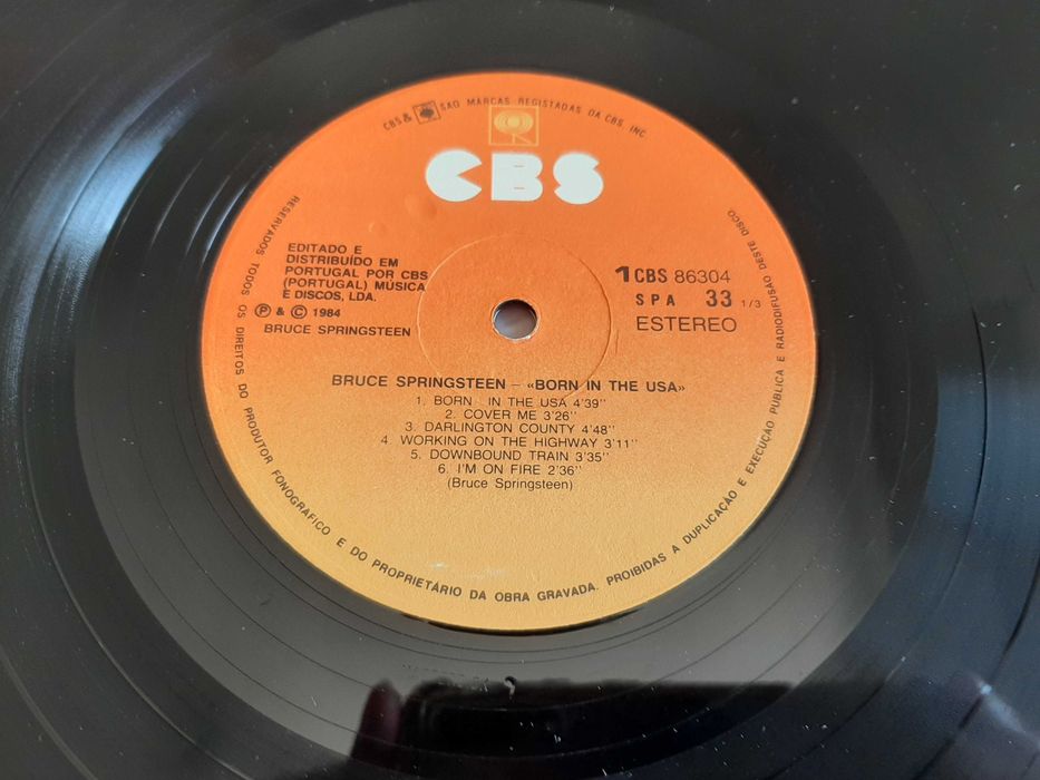 Bruce Springsteen - Born In The USA - Portugal - Vinil LP