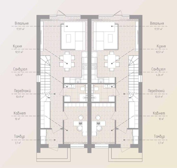 Стоянка 2 ДУПЛЕКС. Керемрблок. 3.5 сот