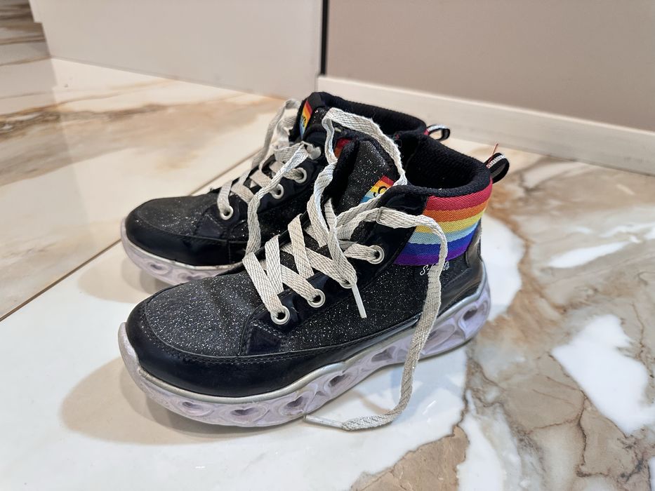 Черевики Skechers битинки ботиночки на дівчинку