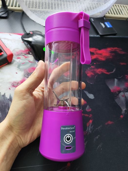 Mały Blender Przenośny Elektryczny 380ml USB Bezprzewodowy
