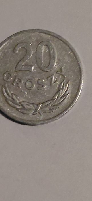 Sprzedam monetę 20gr z roku 1977.