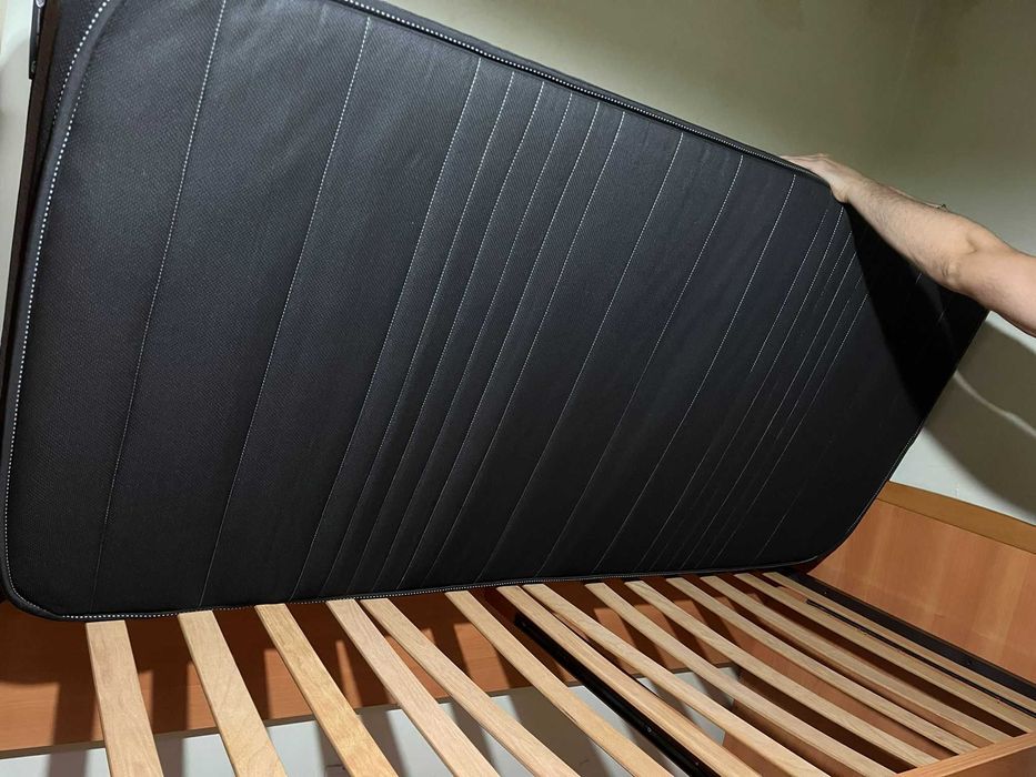 Colchão SOMNALIS SUMMER SETZ 90x190cm Ergonómico Viscoelástico - Como Novo - Recomendado Para Alergias Aos Ácaros