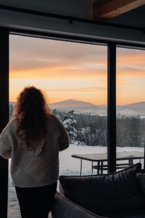 domek w górach SAUNA BALIA JACUZZI ferie zimowe narty skitury biegówki