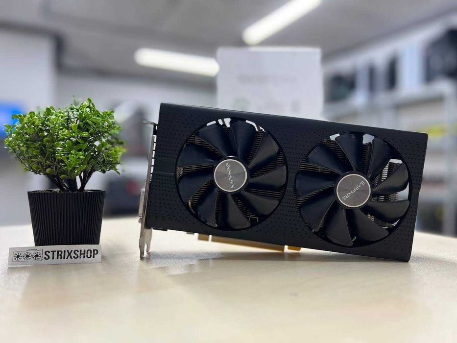 Відеокарта Sapphire Radeon RX 580 4GD5 PULSE Б/в + Гарантія 3 місяці!