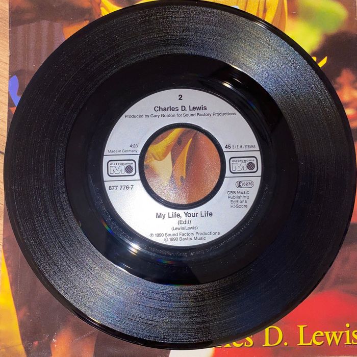 Charles D. Lewis - Soca Dance (Bajan Edit) - Winyl SP 7" - 1990
