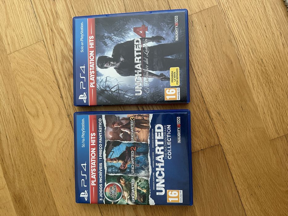 Jogos originais PlayStation 4/PS5 — vários títulos disponíveis