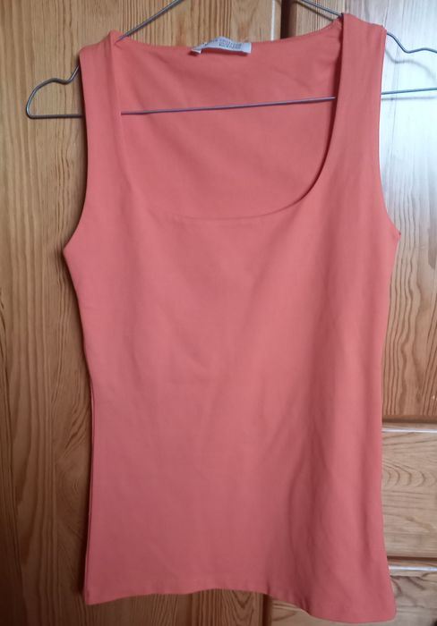 Morelowy top Zara roz. S