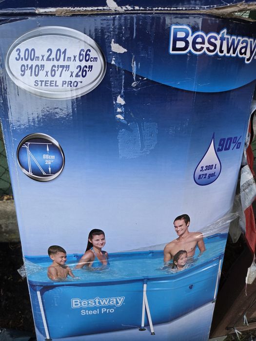 Basen stelażowy 3x2m