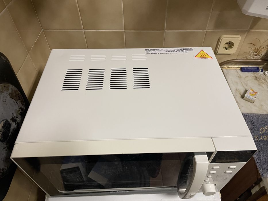 Microondas com grill optimo estado