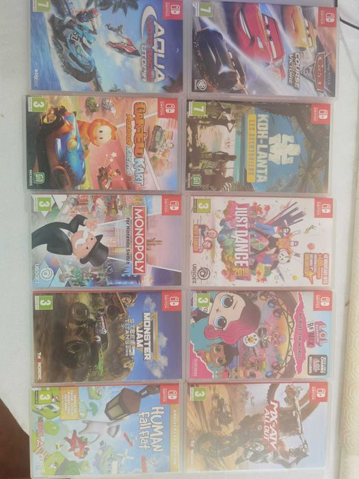Jogos para Nintendo switch como novos (atualizado a 18 maio)