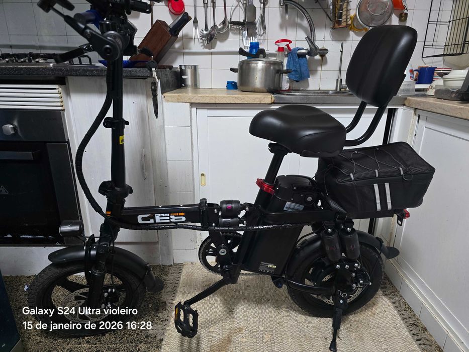 vendo bicicleta eletrica adulto dobravel.