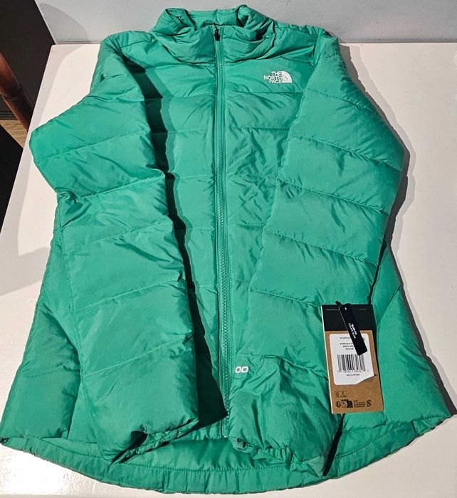 Kurtka puchowa damska The North Face Minoqua Down Jacket 600, kolor (Nebula Green), rozmiar M.