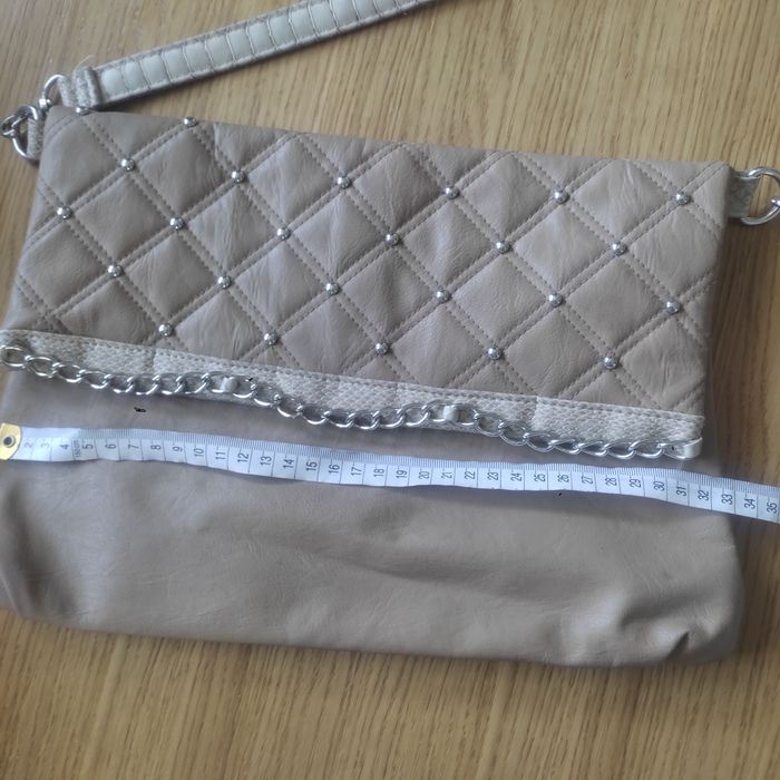 Torebka kremowa na ramię