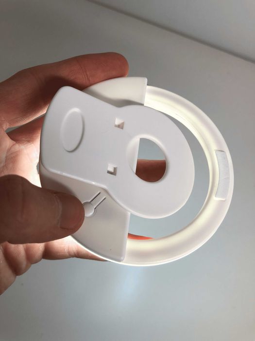 LED Selfie Ring Light do telefonu z regulacją jasności, USB, Ładowalna