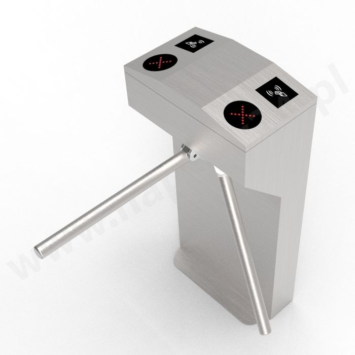 Bramka obrotowa dwukierunkowa – stal nierdzewna, używana