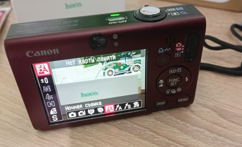 Фотоапарат  Canon DIGITAL  IXUS 80 IS