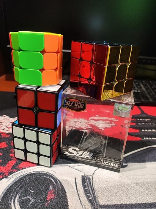 Кубик Рубика 3×3 магнитный, 2×2